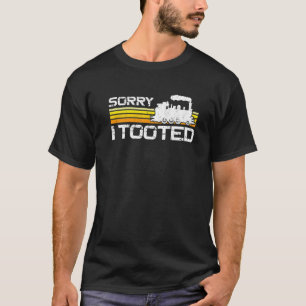 T-shirt Trainspoir de conducteur de train à vapeur Locomot