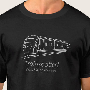 T-shirt Trainspotter Classe 390 - Chemin de fer électrique