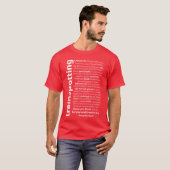 T-shirt Trainspottingrainspotting Quotes (Devant entier)