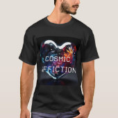 T-shirt traite cosmique (Devant)