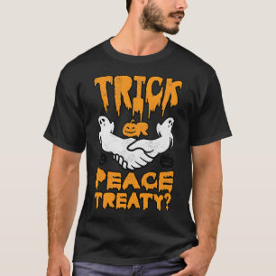 T-shirt Traité de paix d'Halloween Trick Cos électoraux pa