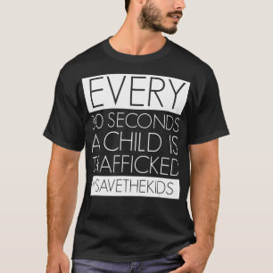 T-shirt Traite des enfants Traite des êtres humains Sauve