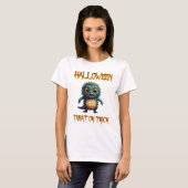 T-shirt Traite d'Halloween ou Trick (Devant entier)