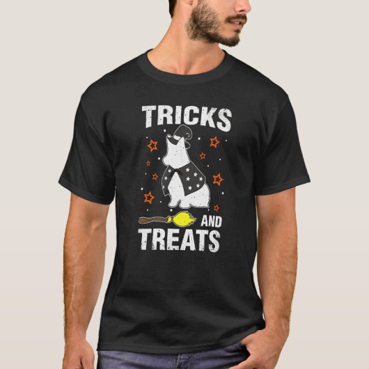 T-shirt Traite Tricks Welsh Corgi Corgi (Devant)