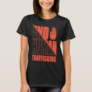 T-shirt Traite vintage des êtres humains