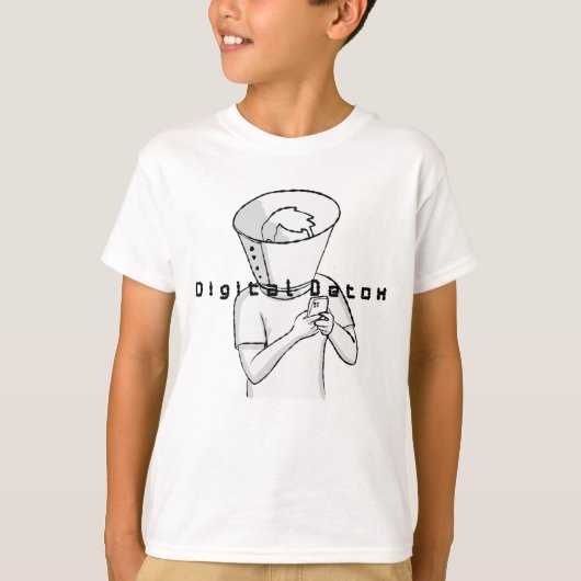 T-shirt traitement détox numérique (Devant)