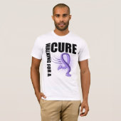 T-shirt Traitement du Général Cancer Walking For A (Devant entier)
