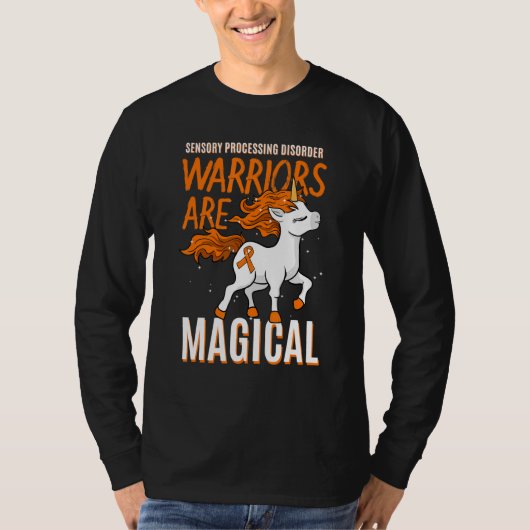 T-shirt Traitement sensoriel Guerrier Conscience des troub (Devant)