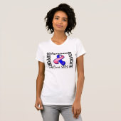 T-shirt Traitement SIDS d'avocat de conscience de soutien (Devant entier)