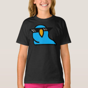 T-shirt Traiter Avec Son Parrot De Fête   Art Cool Geek 