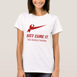 T-shirt Traiter juste Il Cerveau Aneurie Sensibilisation