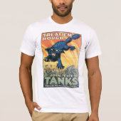 T-shirt Traitez 'Em Rough -Rejoignez Les Réservoirs (Devant)