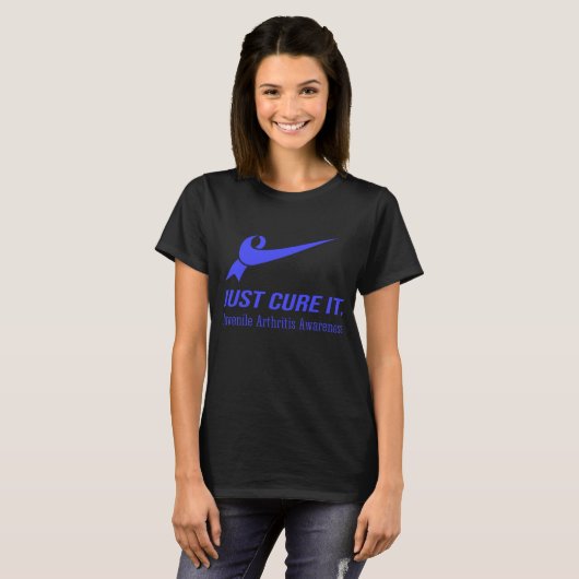 T-shirt Traitez-le simplement Sensibilisation à l'arthrite (Devant entier)