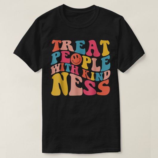 T-shirt Traitez Les Gens Avec Gentillesse TPWK Prendy tend (Design devant)