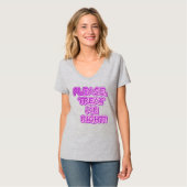 T-shirt "Traitez-Moi Bien ! !" Un Design Sympa. Commandez  (Devant entier)