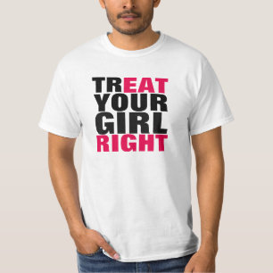 T-shirt Traitez votre droit de fille