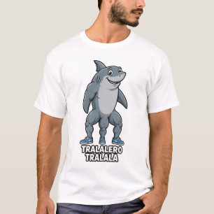 T-shirt Tralalero Requin Mème