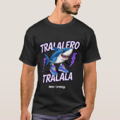 T-shirt Tralalero Tralala Bootleg Funny Shark meme Graphis (Devant)