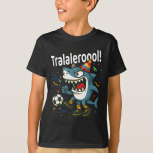T-shirt Tralalero Tralala Garçons de football italiens Bra