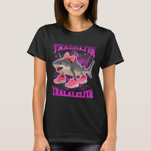 T-shirt Tralalita Tralalelita Funny Brainrot italien Hallo (Devant)