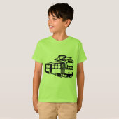 T-shirt Tram - souterrain (Devant entier)