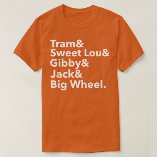 T-shirt Tram Sweet Lou Gibby Big Wheel (Design devant)