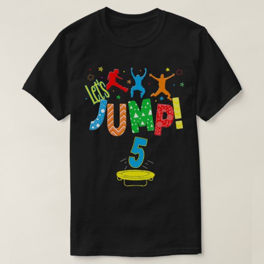 T-shirt Trampoline 8e Bounce Anniversaire tenue de fin d'a (Design devant)