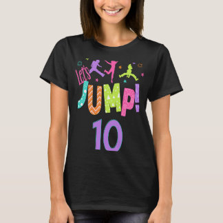 T-shirt Trampoline Bounce Anniversaire Outdoor Party The