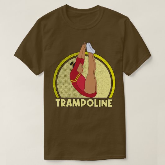 T-shirt Trampoline Gymnastique 3 (Design devant)