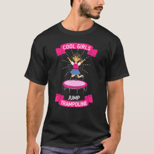 T-shirt Trampoline Jump Motif intérieur Trampoline extérie