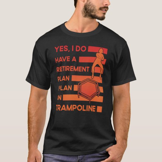T-shirt Trampoline Jumping Trampoline Gymnastics  22 (Devant)