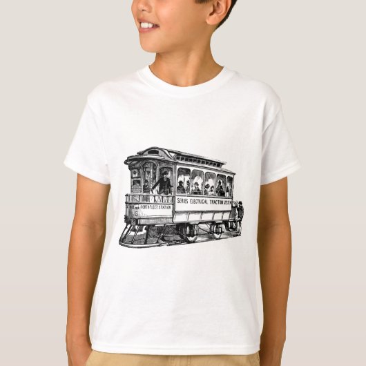 T-shirt Tramway vintage (Devant)