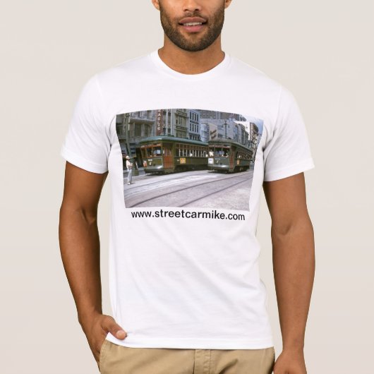 T-shirt Tramways 951 et 969 de la Nouvelle-Orléans (Devant)