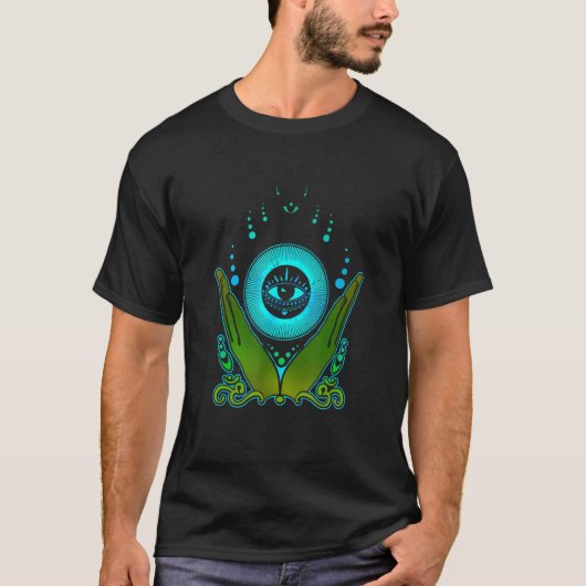 T-shirt Trance Psychedelique Goa Darkpsy Psytrance (Devant)