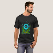 T-shirt Trance Psychedelique Goa Darkpsy Psytrance (Devant entier)