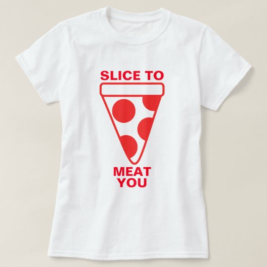 T-shirt Tranche à la viande vous (Design devant)