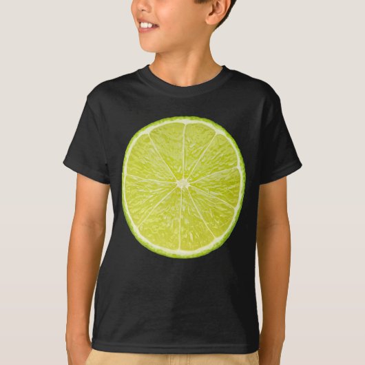 T-shirt Tranche de chaux (Devant)