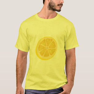 T-shirt Tranche de chemise de citron