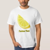 T-shirt Tranche de citron (Devant)
