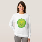 T-shirt tranche de pickle kawaii (Devant entier)