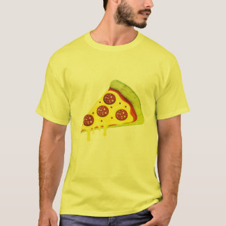 T-shirt Tranche de pizza au pepperoni fromage fondant