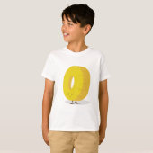 T-shirt Tranche de sourire d'ananas (Devant entier)