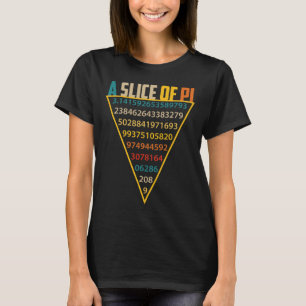 T-shirt Tranche Du Jour S Pour Hommes Femmes Symbole 3.14