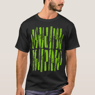 T-shirt Tranché et épicé - Martian Green sur Dark