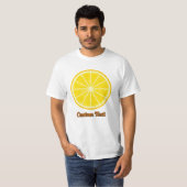 T-shirt tranche orange (Devant entier)