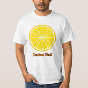 T-shirt tranche orange