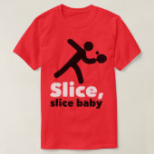 T-shirt Trancher Bébé blanc (Design devant)