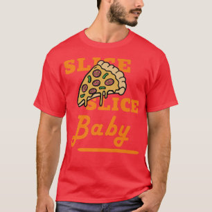 T-shirt Trancher Pizza Babydrôle Foie Tee Pour Hommes Garç