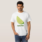 T-shirt Tranches de chaux (Devant entier)