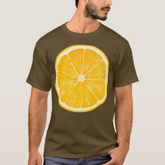 T-shirt Tranches de fruits à l'orange
